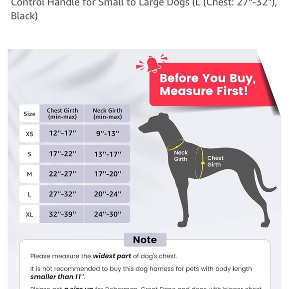 Dog Harness Size Medium - Picture 4 of 6